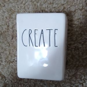 Rae Dunn Create Pencil Holder